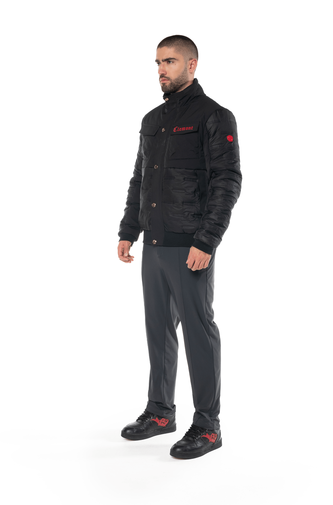 CHAQUETA TRADIMENTO NEGRO MASCULINO CLEMONT - CLEMONT.CO S.A.S.