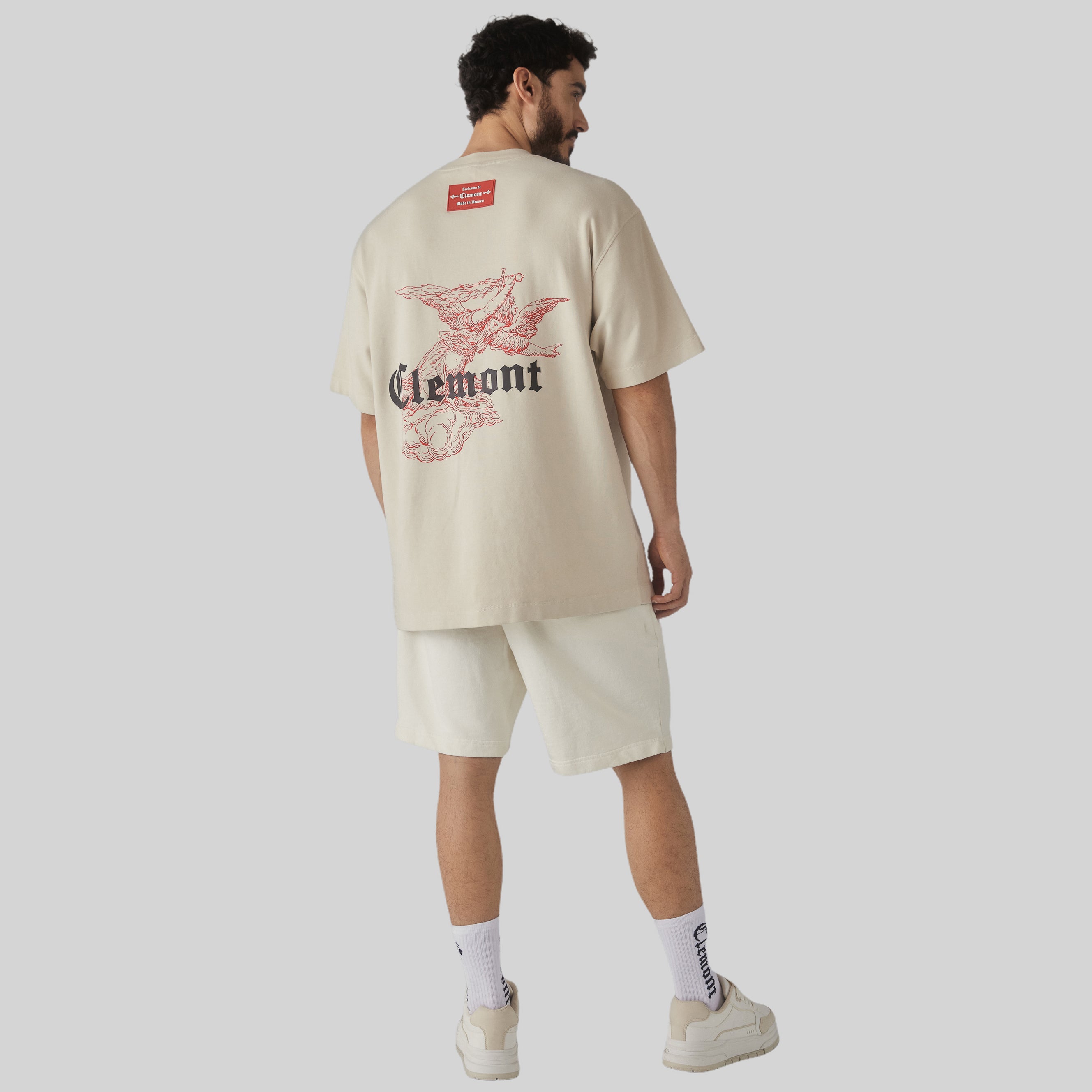 CAMISETA OVERSIZED HIRAM CREMA CLEMONT