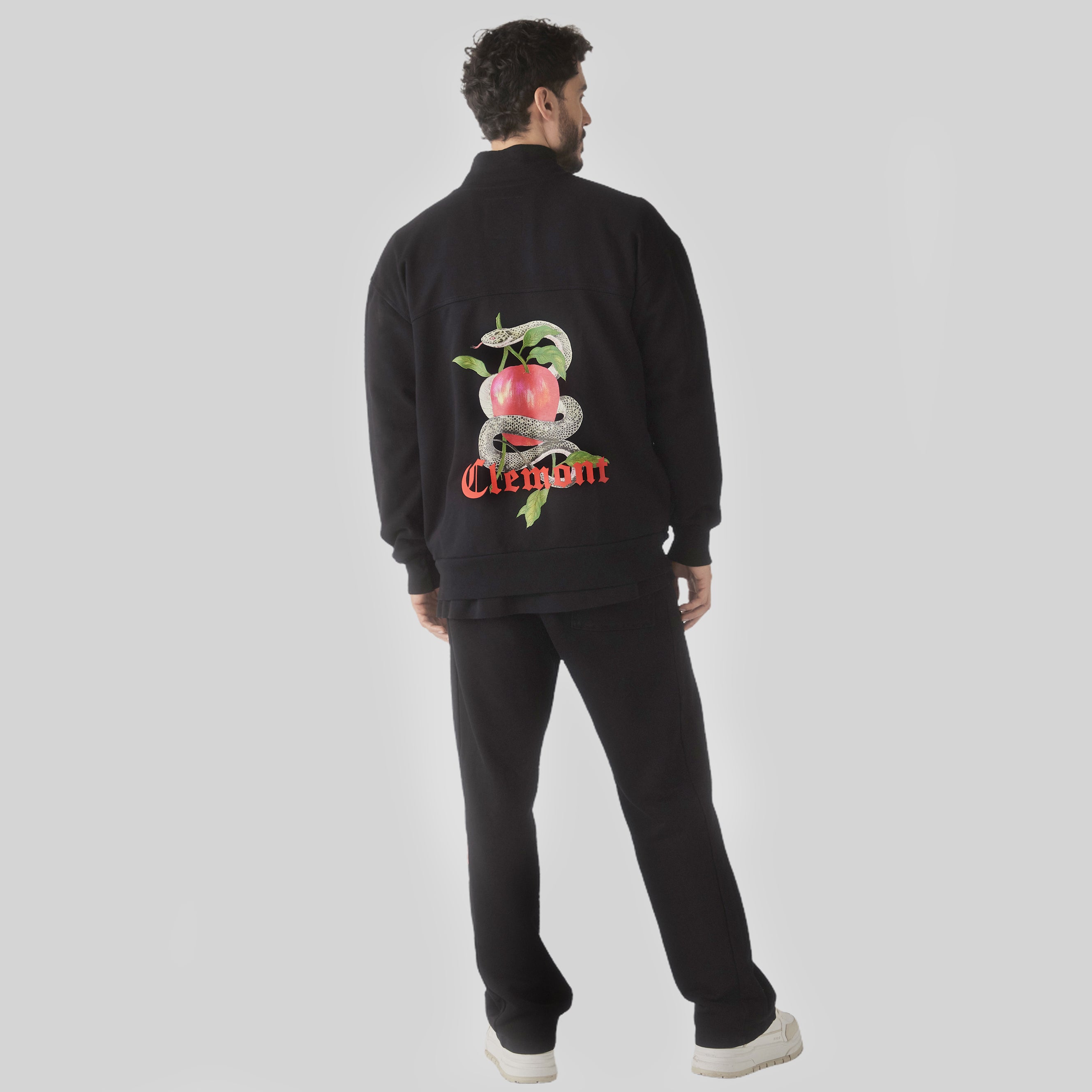 HOODIE GUIDA NEGRO CLEMONT