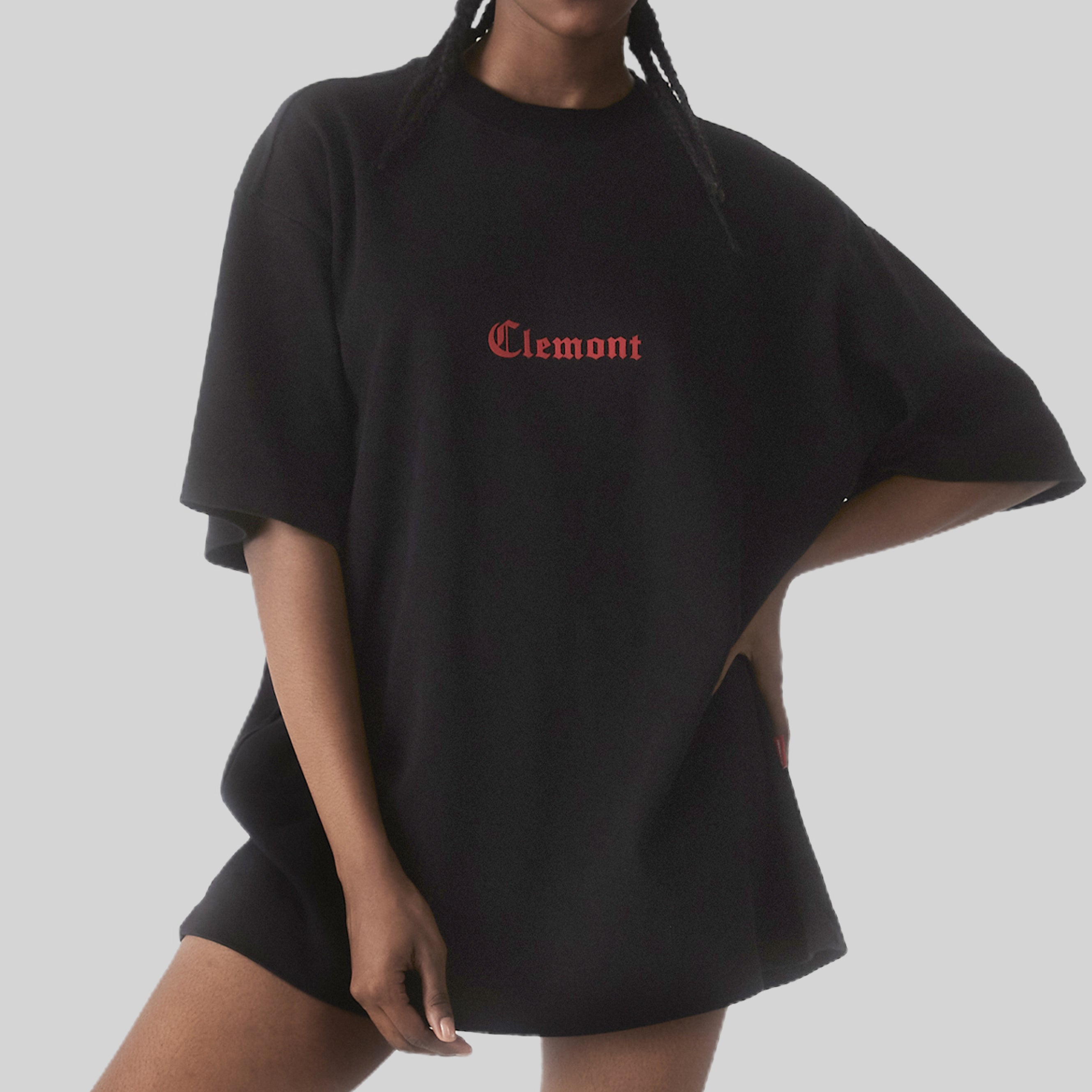 CAMISETA OVERSIZED LEVI NEGRO CLEMONT