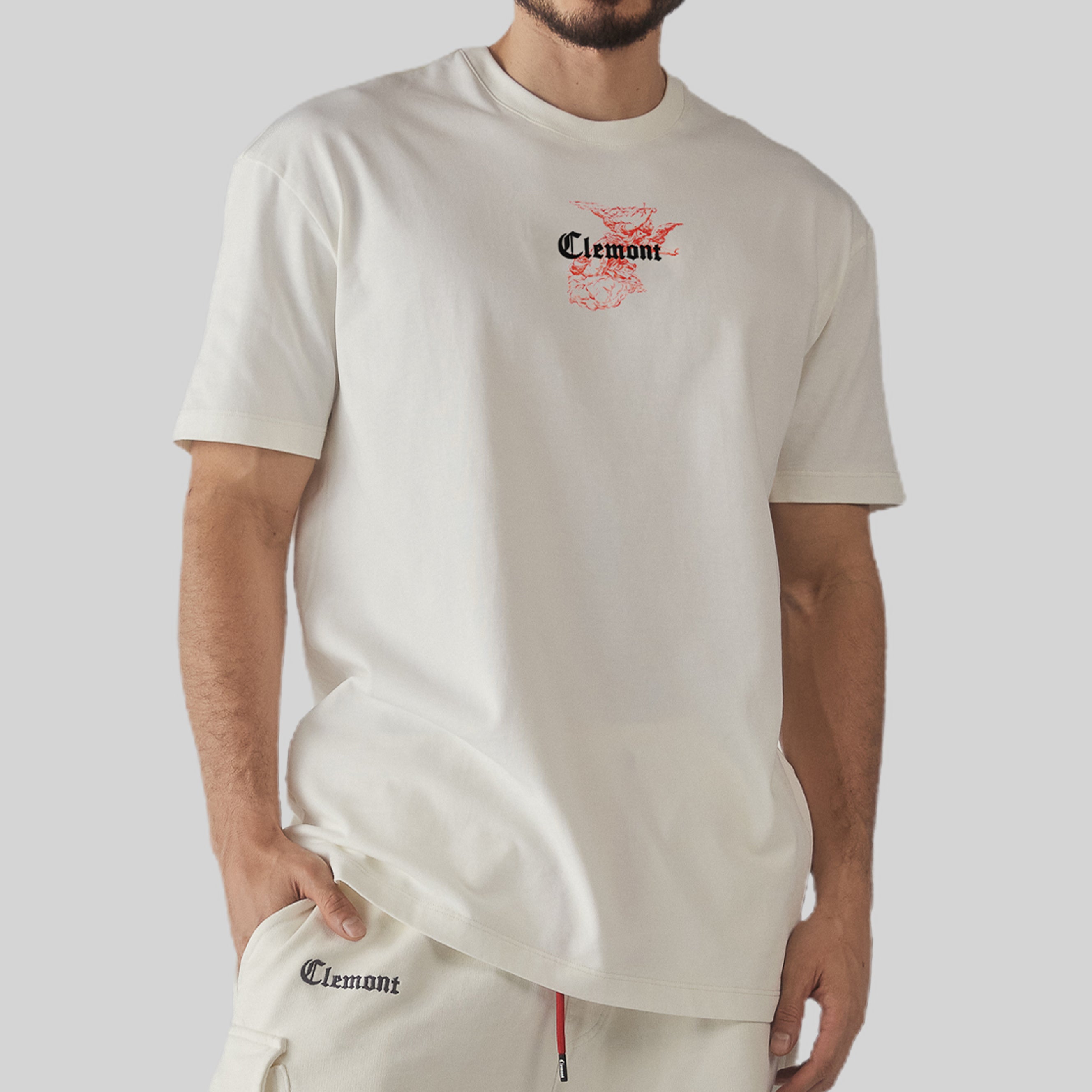 CAMISETA CICLO CREMA CLEMONT