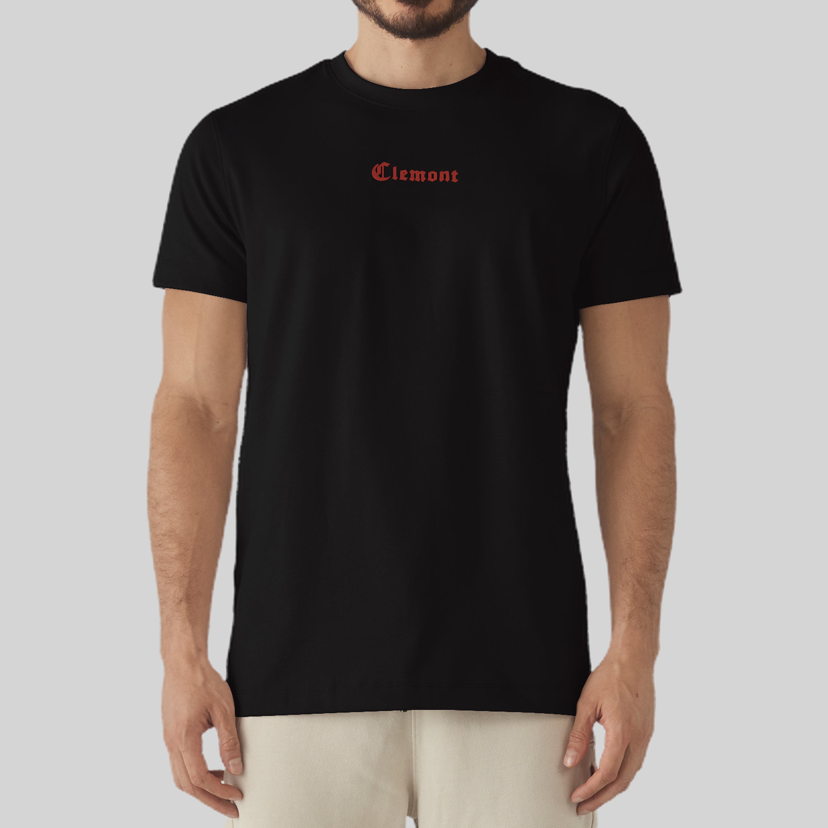 CAMISETA SERPENTE NEGRO CLEMONT