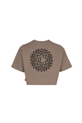 CROP TOP MUJER ARMONIOSO TAUPE CLEMONT - CLEMONT.CO S.A.S.