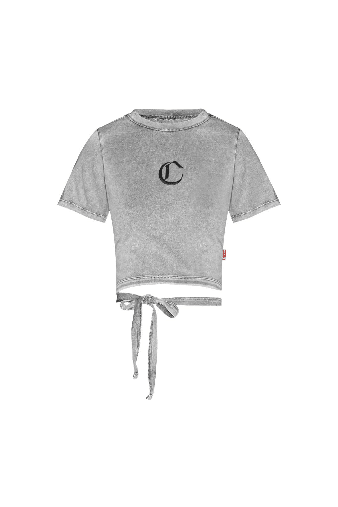 CROP TOP MUJER INGANNARE GRIS CLEMONT - Clemont Oficial