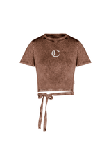 CROP TOP MUJER INGANNARE MOCCA CLEMONT - Clemont Oficial