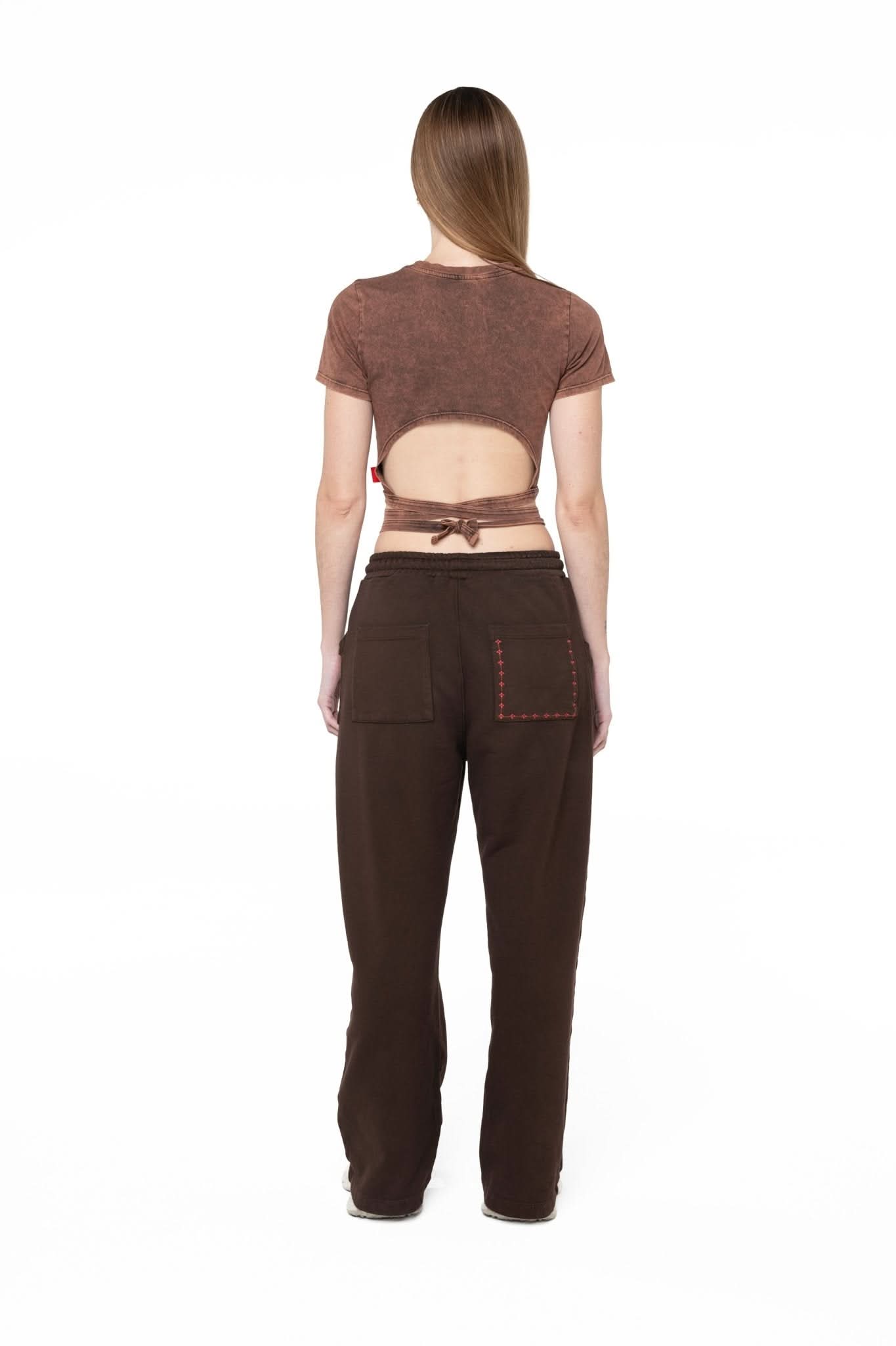 CROP TOP MUJER INGANNARE MOCCA CLEMONT - Clemont Oficial