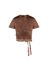CROP TOP MUJER INGANNARE MOCCA CLEMONT - Clemont Oficial