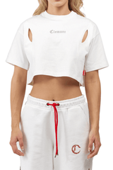 CROP TOP MUJER RAGGIANTE CREAM CLEMONT - CLEMONT.CO S.A.S.