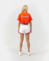 CROP TOP MUJER RAGGIANTE RED CLEMONT - Clemont Oficial