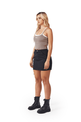 CROP TOP OSCILLARE TAUPE CLEMONT - CLEMONT.CO S.A.S.