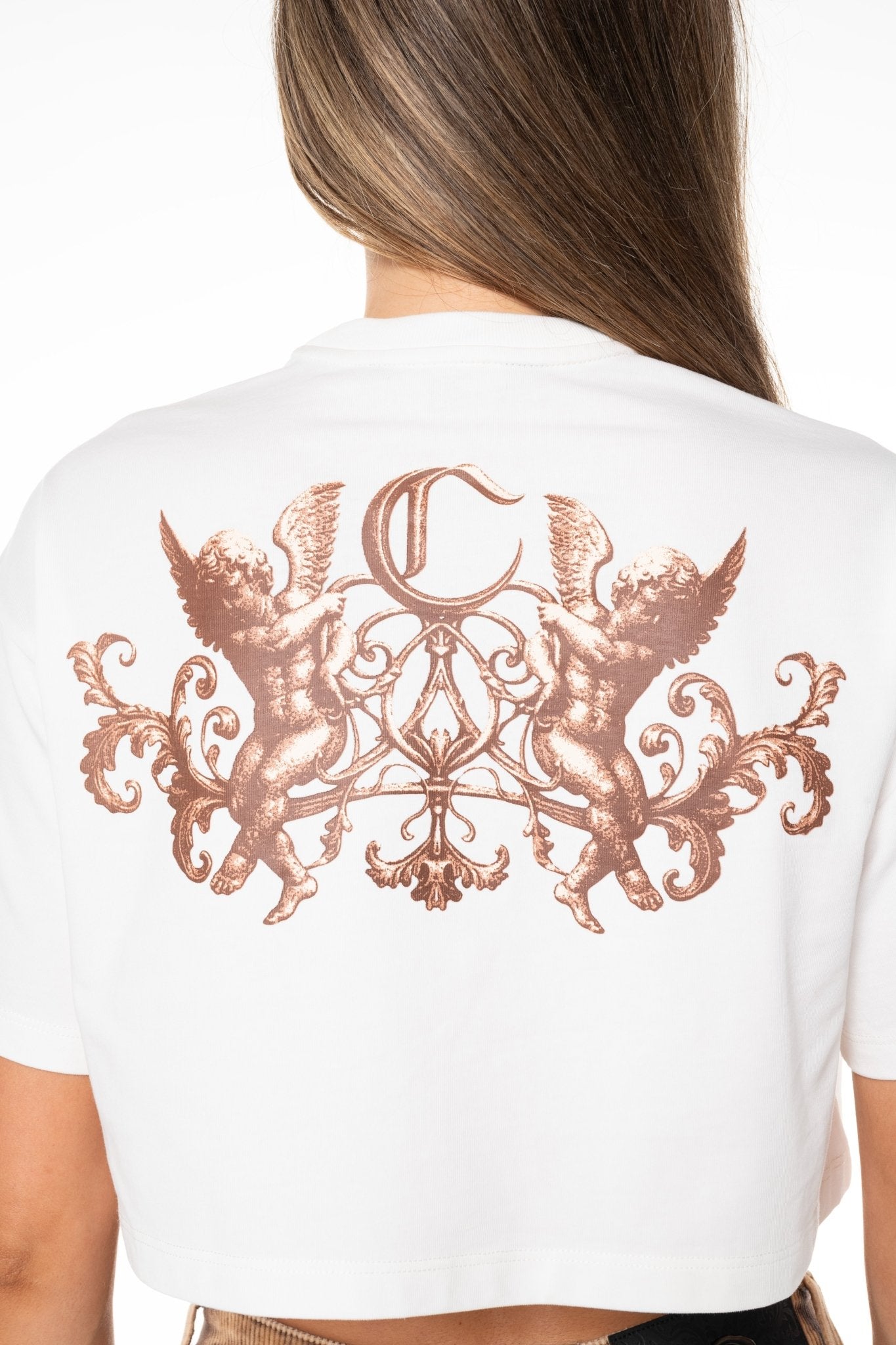 CROP TOP OVERSIZED MUJER APPOGGIO CREMA CLEMONT - Clemont Oficial