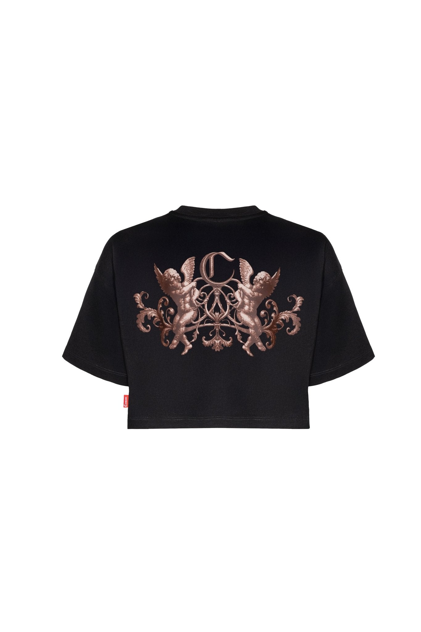 CROP TOP OVERSIZED MUJER APPOGGIO NEGRO CLEMONT - Clemont Oficial