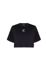 CROP TOP OVERSIZED MUJER APPOGGIO NEGRO CLEMONT - Clemont Oficial