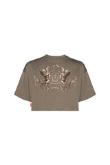 CROP TOP OVERSIZED MUJER APPOGGIO TAUPE CLEMONT - Clemont Oficial