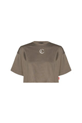 CROP TOP OVERSIZED MUJER APPOGGIO TAUPE CLEMONT - Clemont Oficial
