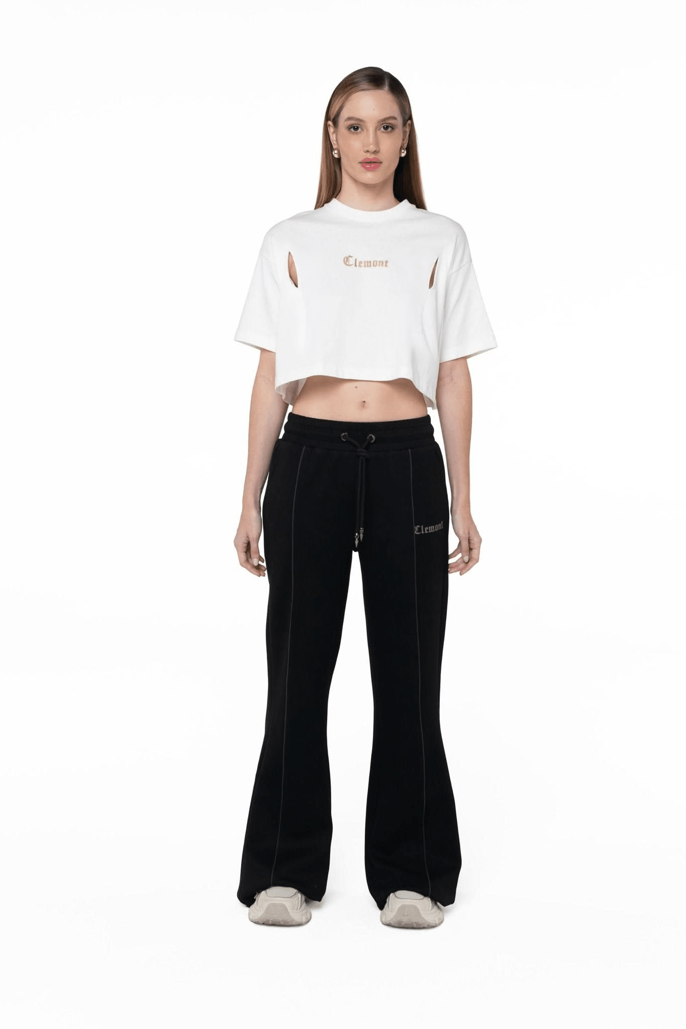 CROP TOP OVERSIZED MUJER RISTORO CREMA CLEMONT - Clemont Oficial