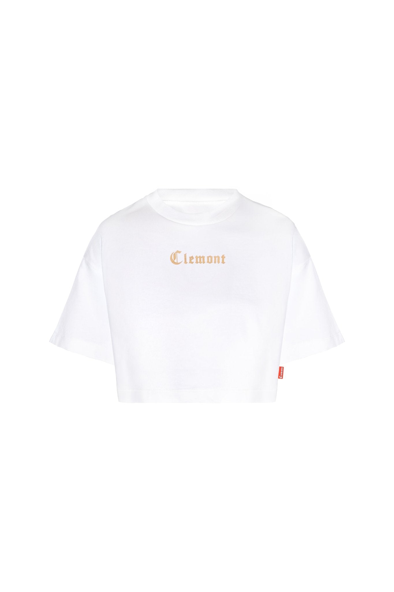 CROP TOP OVERSIZED MUJER RISTORO CREMA CLEMONT - Clemont Oficial