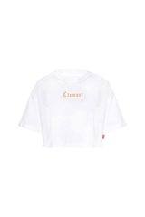 CROP TOP OVERSIZED MUJER RISTORO CREMA CLEMONT - Clemont Oficial