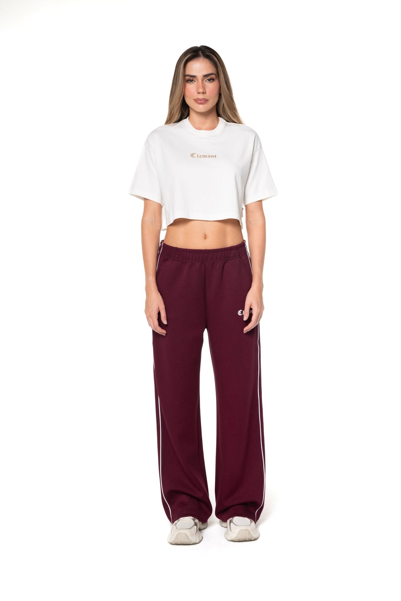 CROP TOP OVERSIZED MUJER RISTORO CREMA CLEMONT - Clemont Oficial