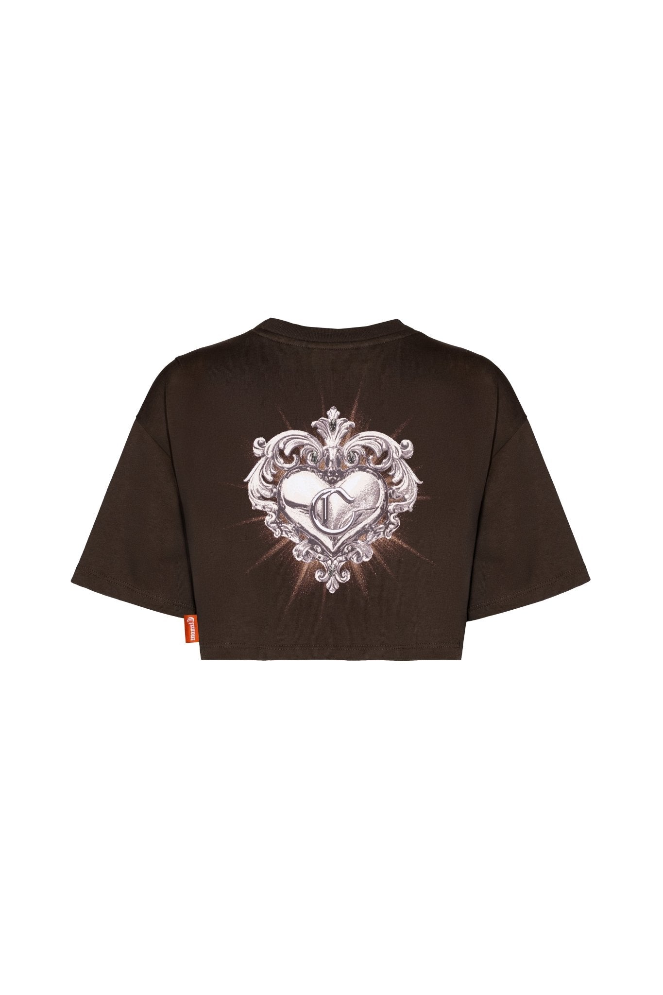 CROP TOP OVERSIZED MUJER RISTORO MOCCA CLEMONT - Clemont Oficial