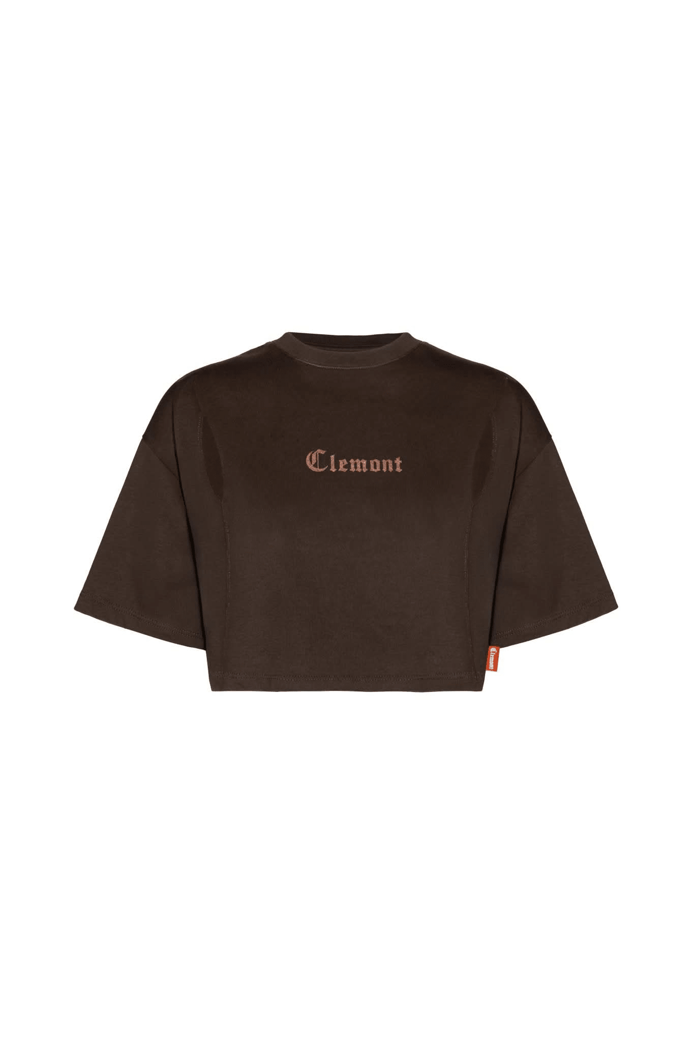 CROP TOP OVERSIZED MUJER RISTORO MOCCA CLEMONT - Clemont Oficial