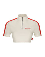 CROP TOP WOMEN LUMINOSA CREAM CLEMONT - Clemont Oficial