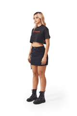 CROP TOPS CAOS NEGRO CLEMONT - CLEMONT.CO S.A.S.