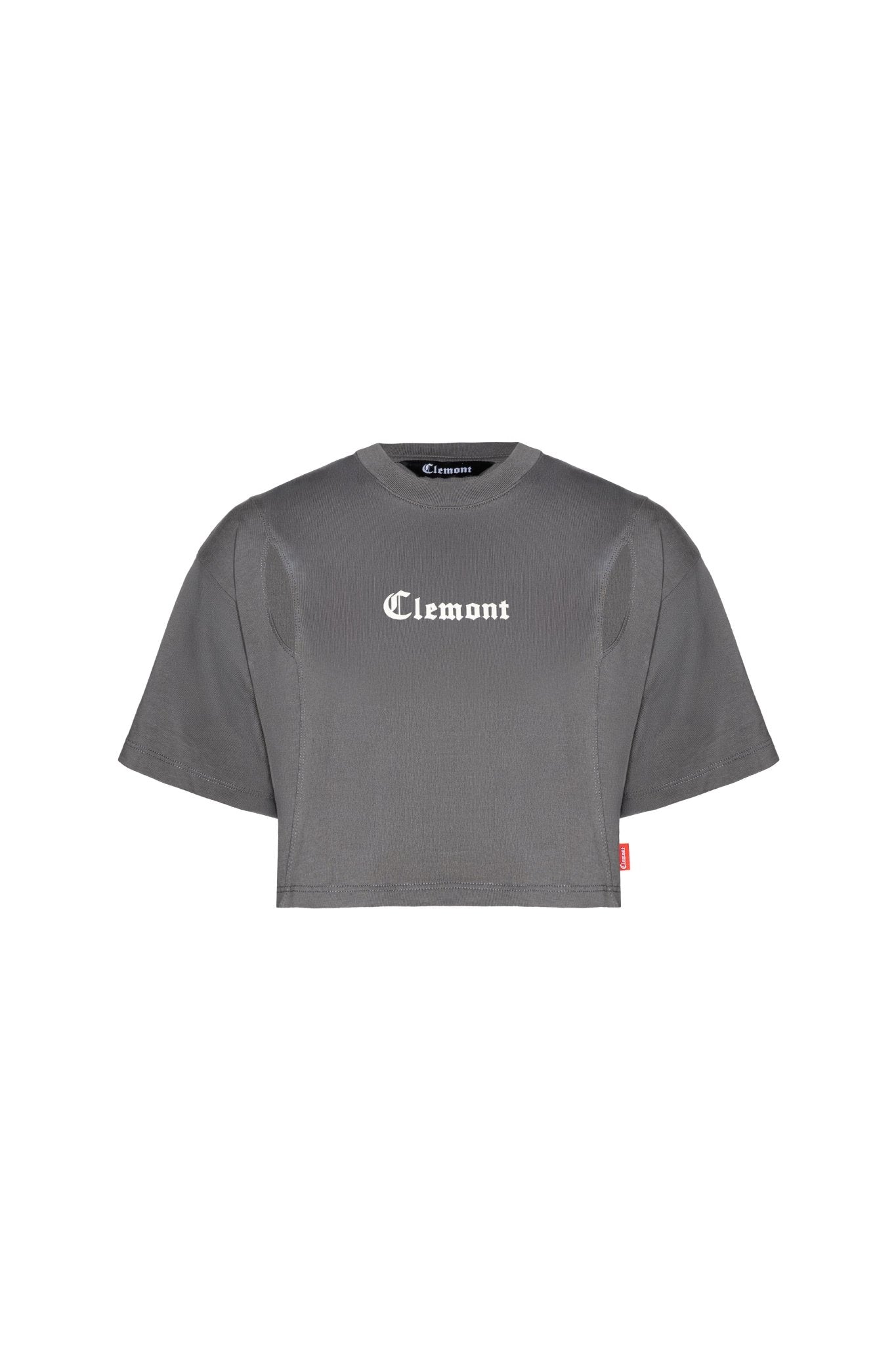 CROP TOPS MALATTIA GRIS OSCURO CLEMONT - CLEMONT.CO S.A.S.