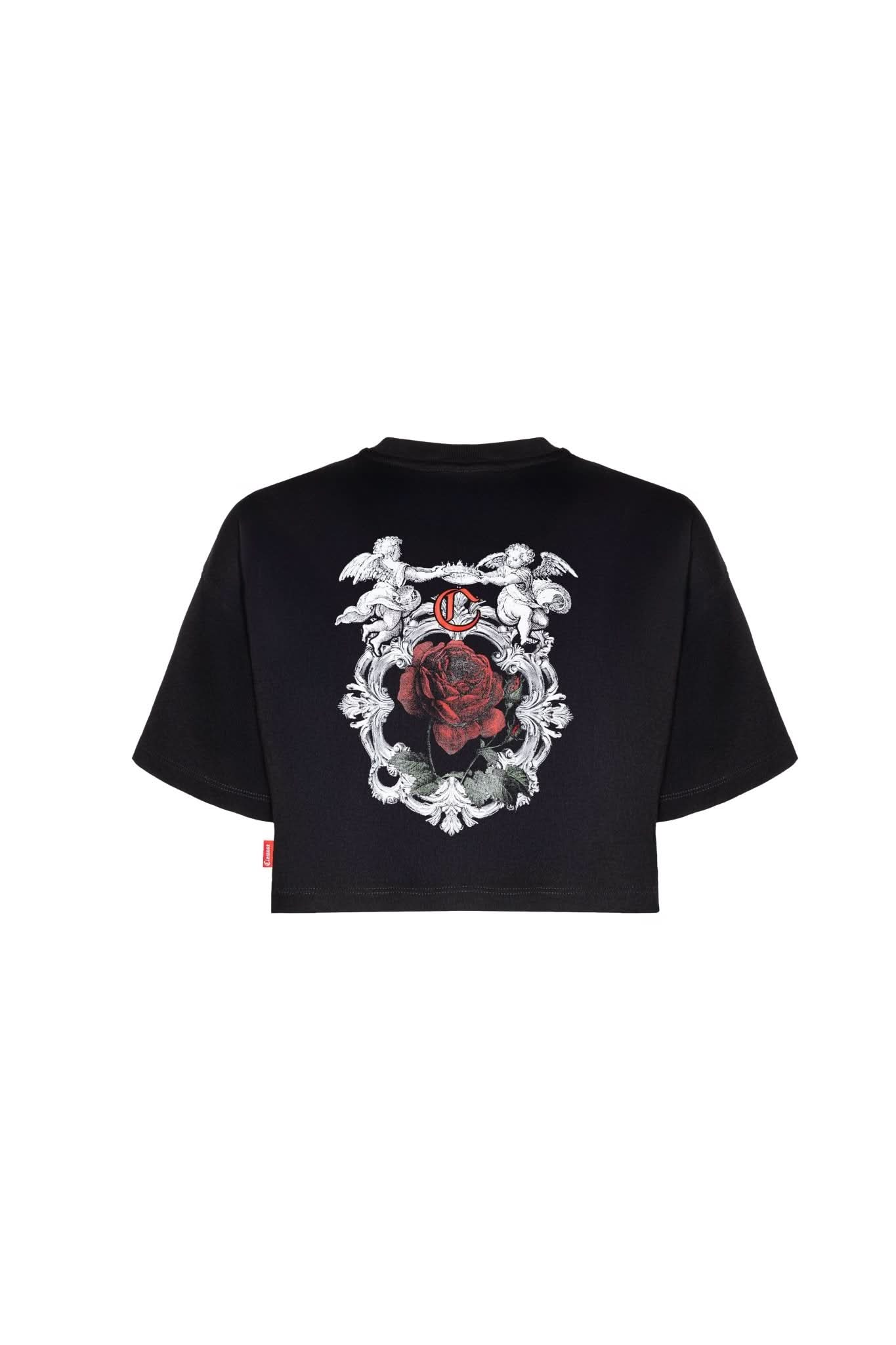 CROP TOPS SOFFERENZA NEGRO CLEMONT - CLEMONT.CO S.A.S.