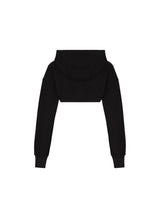CROPPED HOODIE WOMEN VIGORE BLACK CLEMONT - CLEMONT.CO S.A.S.