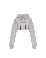 CROPPED HOODIE WOMEN VIGORE GREY CLEMONT - CLEMONT.CO S.A.S.