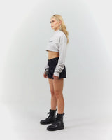 CROPPED SWEATER WOMEN BELLEZZA GREY CLEMONT - CLEMONT.CO S.A.S.