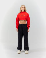 CROPPED SWEATER WOMEN BELLEZZA RED CLEMONT - CLEMONT.CO S.A.S.