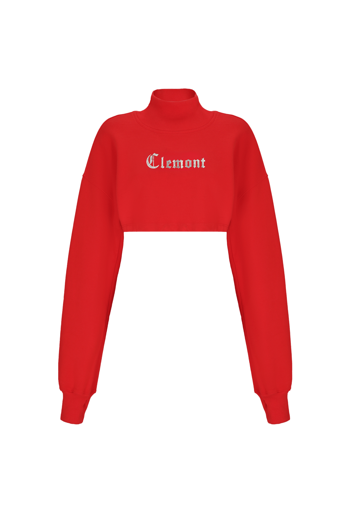 CROPPED SWEATER WOMEN BELLEZZA RED CLEMONT - CLEMONT.CO S.A.S.