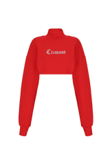 CROPPED SWEATER WOMEN BELLEZZA RED CLEMONT - CLEMONT.CO S.A.S.
