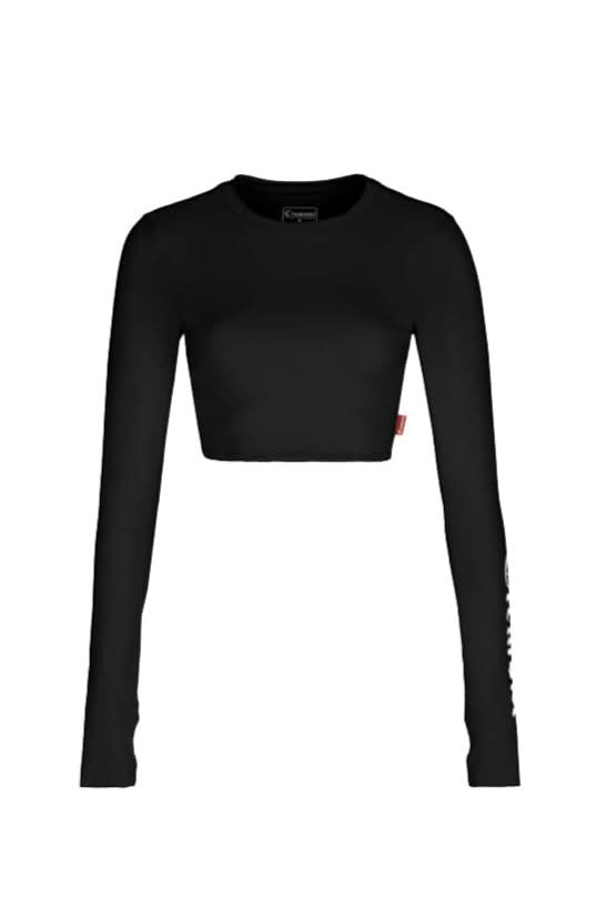 CROPTOP DIVINAZIONE NEGRO CLEMONT - CLEMONT.CO S.A.S.
