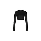 CROPTOP DIVINAZIONE NEGRO CLEMONT - CLEMONT.CO S.A.S.
