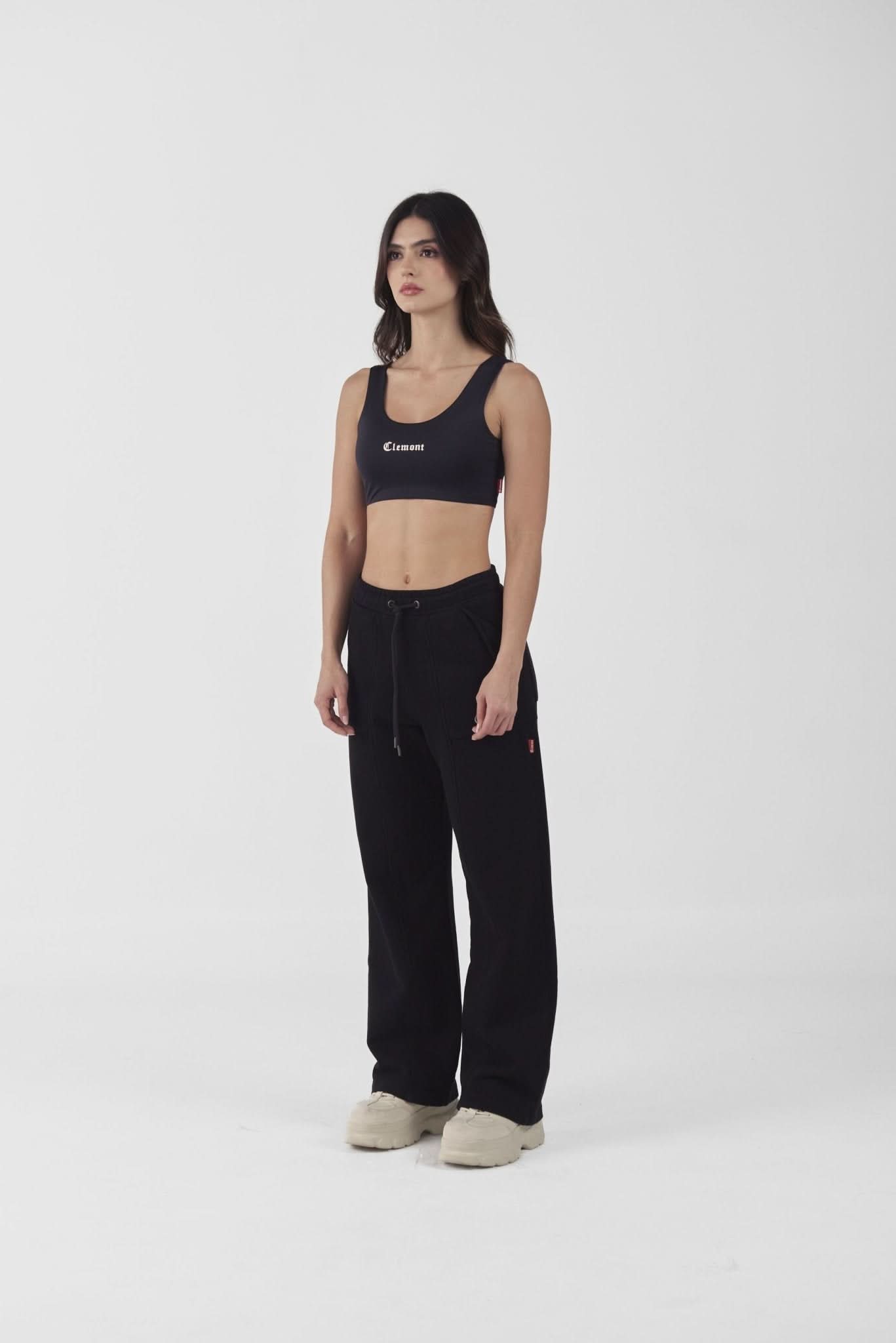 CROPTOP OPALESCENTE NEGRO CLEMONT - CLEMONT.CO S.A.S.