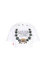 CROPTOP OVERSIZED MUJER CENERE CREMA CLEMONT - CLEMONT.CO S.A.S.