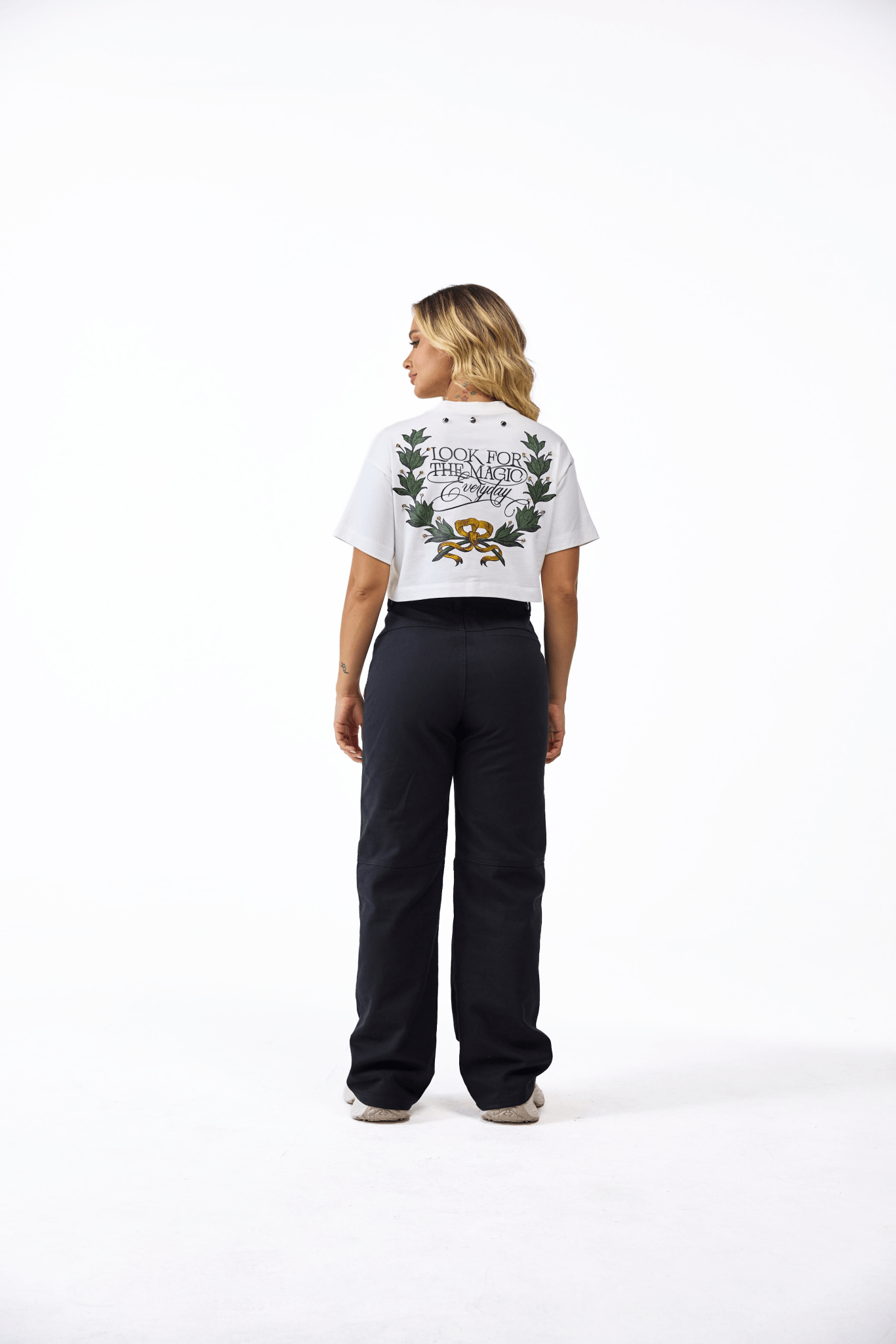 CROPTOP OVERSIZED MUJER CENERE CREMA CLEMONT - CLEMONT.CO S.A.S.