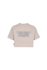 CROPTOPOVERSIZED ILLUMINAZIONE SILVER CLEMONT - CLEMONT.CO S.A.S.