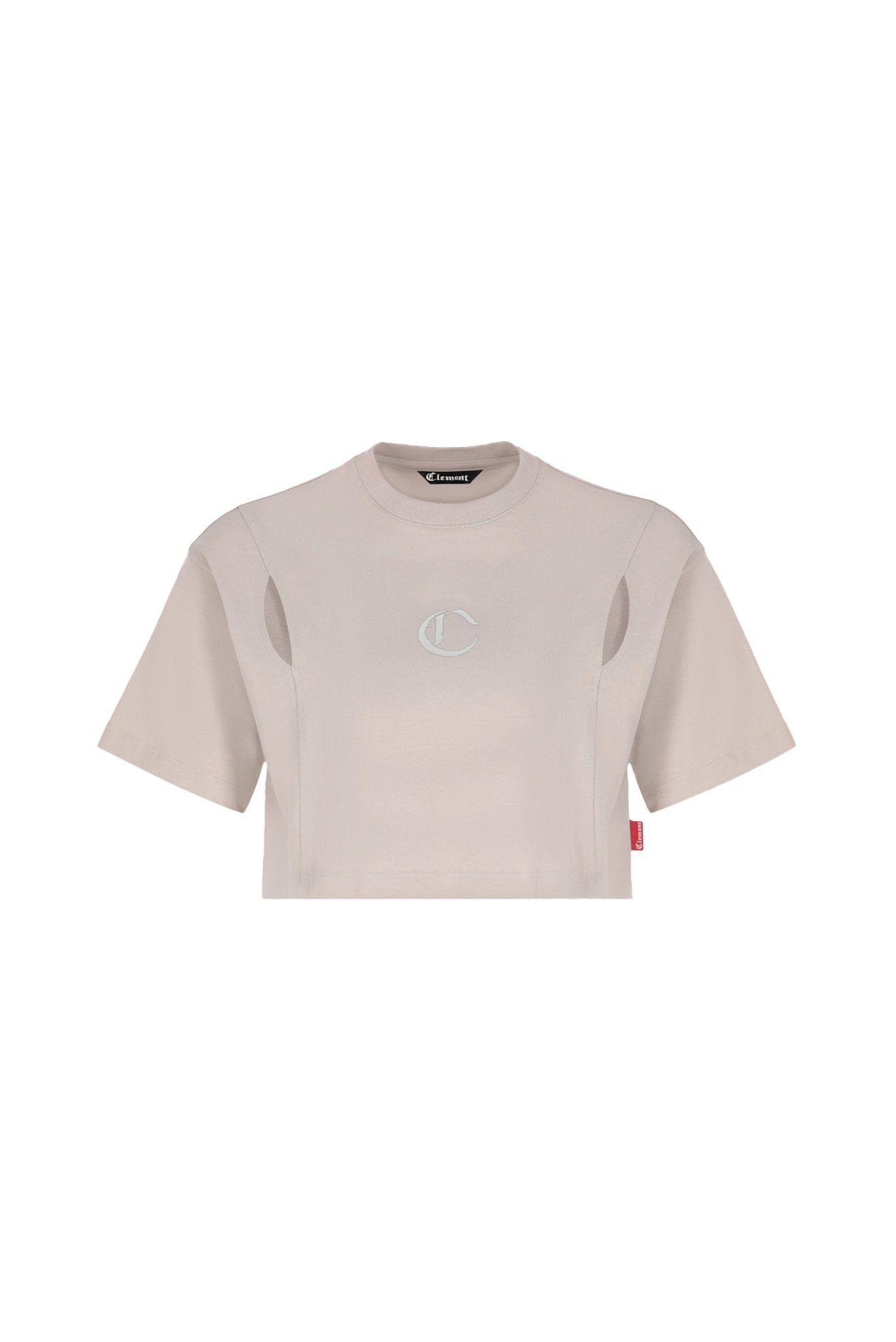 CROPTOPOVERSIZED ILLUMINAZIONE SILVER CLEMONT - CLEMONT.CO S.A.S.