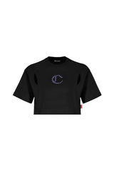 CROPTOPOVERSIZED SACRALITÁ NEGRO CLEMONT - CLEMONT.CO S.A.S.
