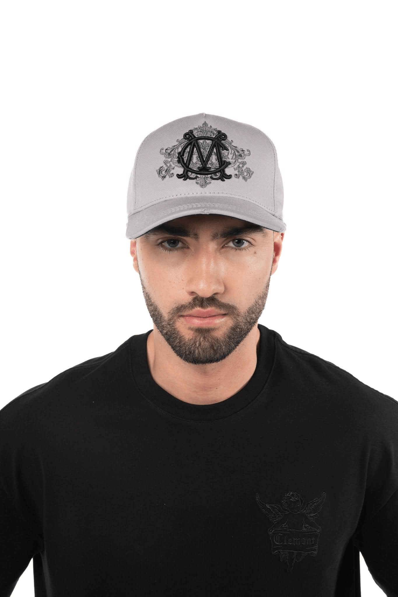 GORRA INTARSIO GRIS CLEMONT - Clemont Oficial
