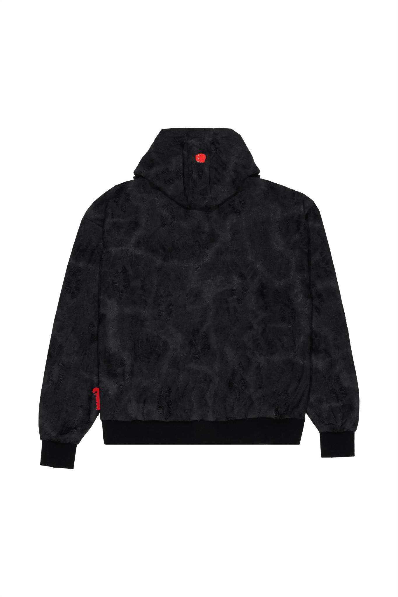 HOODIE DISPERAZIONE NEGRO MASCULINO CLEMONT - Clemont Oficial