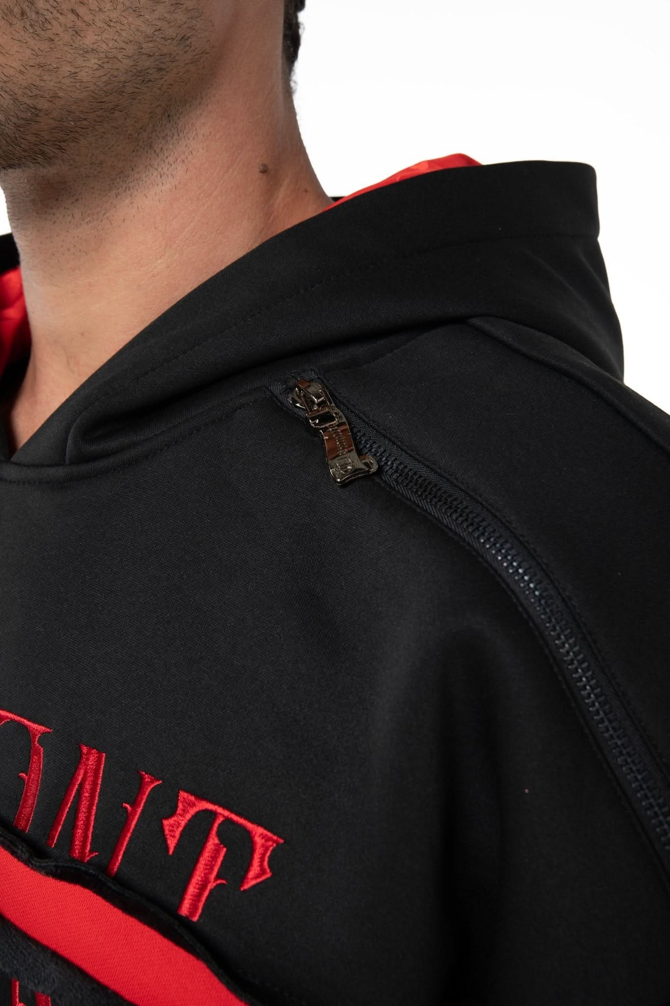 HOODIE MASCULINO DECADUTO NEGRO CLEMONT - Clemont Oficial