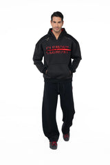 HOODIE MASCULINO DECADUTO NEGRO CLEMONT - Clemont Oficial