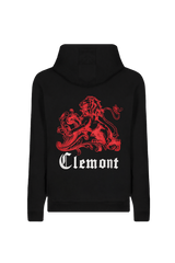 HOODIE MEN INCANTEVOLE BLACK CLEMONT - CLEMONT.CO S.A.S.