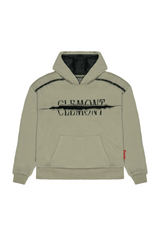 HOODIE OVERSIZED DECADUTO VERDE CLEMONT - Clemont Oficial