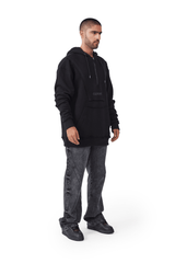 HOODIE OVERSIZED HOMBRE NERO NEGRO CLEMONT - CLEMONT.CO S.A.S.
